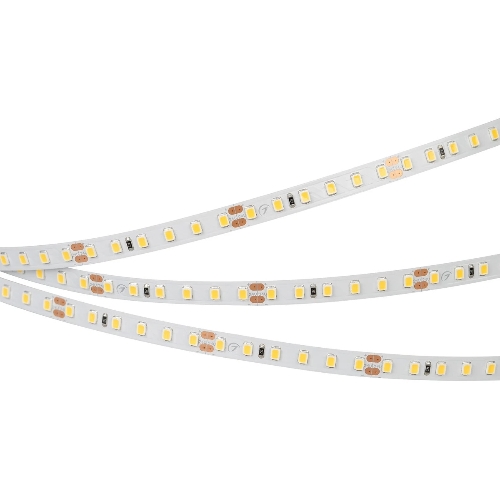 Лента светодиодная RT-A120-8мм 24V Warm3000 (9.6 W/m, IP20, 2835, 5m) (Открытый)
