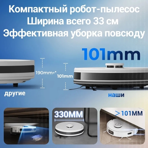 (Распродажа) Робот-пылесос ECOVACS DLX32 Y1 Pro Plus белый