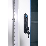 Шкаф телекоммуникационный напольный ЭКОНОМ 18U (600 × 800) дверь стекло, дверь металл
