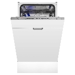 Встраиваемая посудомоечная машина HOMSAIR DW44L-2, серебристый, 44.8 см, 9 компл., 49 дБ, класс A++