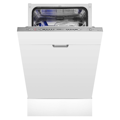 Встраиваемая посудомоечная машина HOMSAIR DW44L-2, серебристый, 44.8 см, 9 компл., 49 дБ, класс A++