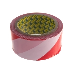 Лента сигнальная FIT IT 11852 красно-белая, 50x100 м