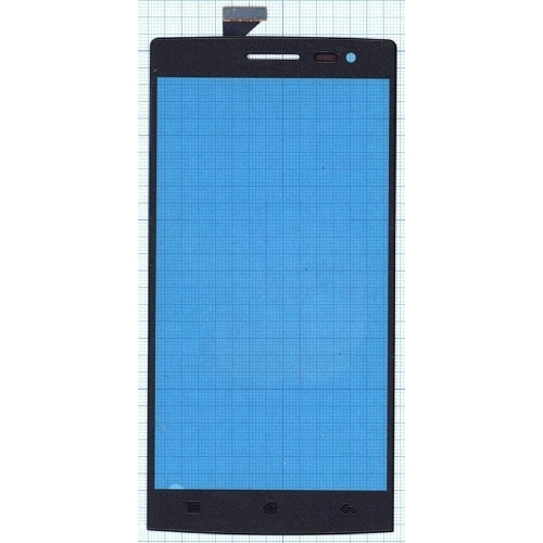 Сенсорное стекло (тачскрин) для OPPO Find 7/Find 7a, черное