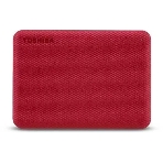 Внешний HDD 2.5" Toshiba Canvio Advance, 1TB, USB 3.2 Gen 1 Type-A, 5400 rpm, красный