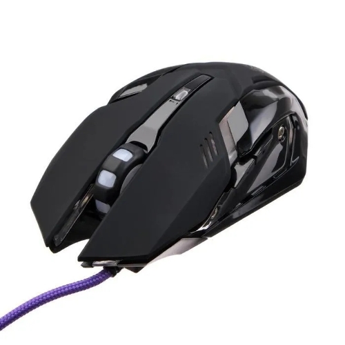 Комплект клавиатура+мышь Qumo Mystic K58/M76 проводной, USB, 3200 DPI, чёрный