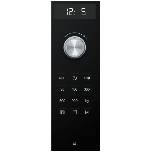 Встраиваемая микроволновая печь Bosch BEL554MS0 нержавеющая сталь/черный, 25 л, 900 Вт, переключатели - поворотный механизм/сенсор