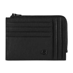 Картхолдер Piquadro Black Square PU1243B3R/N, натуральная кожа черный
