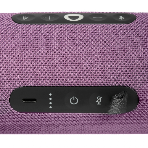 Умная колонка Яндекс Станция Стрит, 30Вт, компактная, 2 динамика, Wi-Fi, Bluetooth 5.0, Алиса, фиолетовый