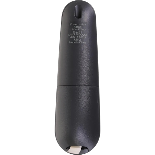 Презентер Logitech R500s Graphite черный, Bluetooth + 2.4 GHz, USB-ресивер, 3 программируемых кнопки, лазерная указка