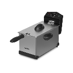 Фритюрница Blackton Bt DF1111 2000Вт, 3л стальной/черный