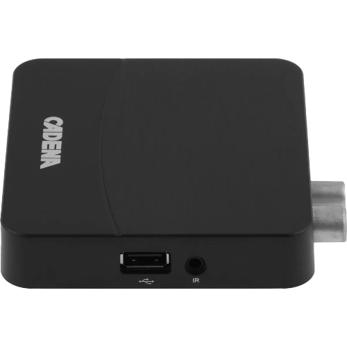 Приставка для цифрового ТВ Cadena CDT-2388S черный, DVB-T2, DVB-T, HDMI, USB 2.0