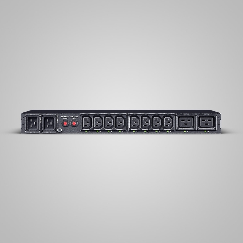 Блок распределения питания ATS CyberPower 1U type, 16Amp, plug IEC 320 C20, (8) IEC 320 C13 (2) IEC 320 C19