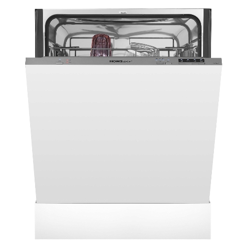 Встраиваемая посудомоечная машина HOMSair DW64E, серебристый, 59.8 см, 12 компл., 49 дБ, класс A++