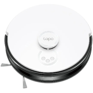 Робот-пылесос TP-Link Tapo RV30 белый/черный, 40 Вт, 5000 мАч Li-Ion, уборка влажная/сухая, пылесборник контейнер 0.4 л
