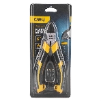 Бокорезы Deli DL0305A 5" Высокоуглеродистая сталь. ПВХ ручка.