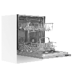 Встраиваемая посудомоечная машина HOMSair DW64E, серебристый, 59.8 см, 12 компл., 49 дБ, класс A++