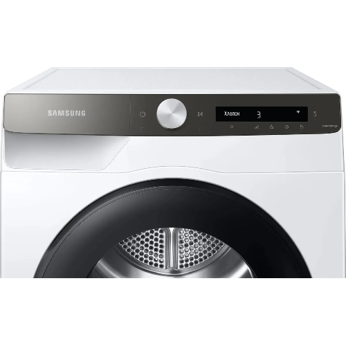 Сушильная машина Samsung DV90T5240AT/LP белый, 9 кг, сушка - тепловой насос, программ - 14, 60 x 85 x 65 см
