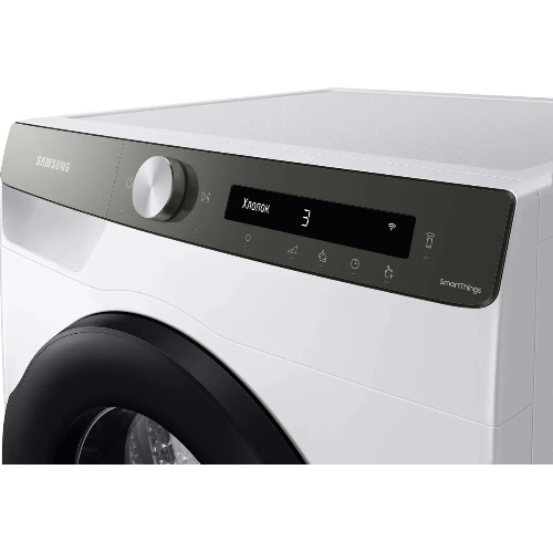 Сушильная машина Samsung DV90T5240AT/LP белый, 9 кг, сушка - тепловой насос, программ - 14, 60 x 85 x 65 см