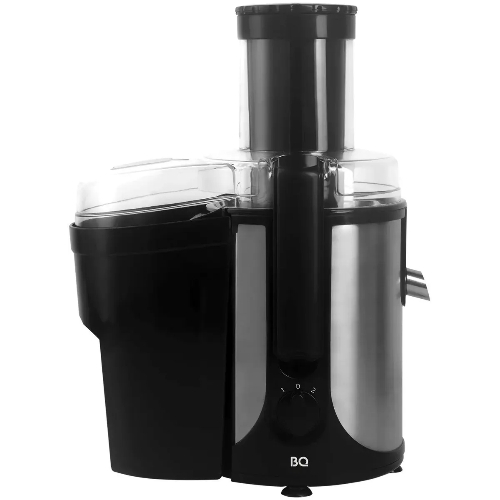 Соковыжималка BQ J1003 чёрный/стальной, центробежная, 1800 Вт, 1000 мл, механическое