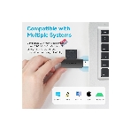 Кард-ридер Vention CLGB0/черный/SD,SDHC,SDXC,TF,micro-SD,micro-SDXC,miсro-SDHC/USB 3.0/пластик