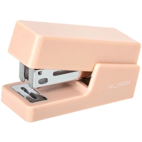 Степлер мини Deli ENS083PINK ENS083 Linfini N10 24/6 (15 листов) розовый 15 скоб, металл/пластик блистер