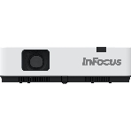 Проектор INFOCUS IN1049 3LCD, 5000 lm, WUXGA, 1.371.65:1, 50000:1, (Full 3D), 16W, 2хHDMI 1.4b, VGA in, CompositeIN, 3,5 мм audio IN, RCAx2 IN, USB-A, VGA out, 3,5 audio OUT, RS232, Mini USB B serv, RJ45, 3,3 кг