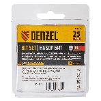Набор бит Denzel PH1х25, сталь S2, шестигранный профиль, 10 шт.