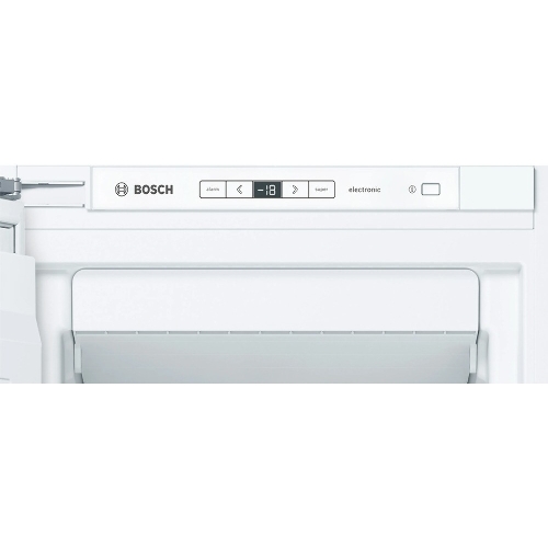 Встраиваемый морозильный шкаф Bosch GIN81AEF0U, белый, 212л, 5 ящиков
