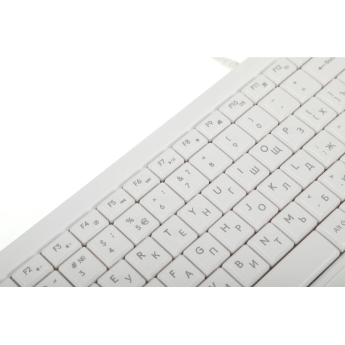 Комплект клавиатура+мышь A4Tech FStyler F1512 проводной, USB, 1200 DPI, белый