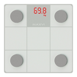 Весы напольные Maxvi BS101 белый