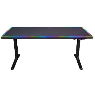 Стол игровой Thermaltake Gaming Desk Level 20 BattleStation Black, Electric, RGb, none Black, Electric, RGb, none