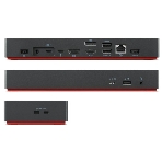 Док-станция Lenovo ThinkPad Universal Thunderbolt 4 Dock USB-C Dock (2x DP, 1x HDMI, 4x USB A 3.1 Gen 1, 1x USB Type-C, 1x RJ-45, 1x Combo Audio Jack 3.5mm/Thunderbolt 4 Power/Up to 4 ext monitors