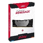 Оперативная память Kingston Fury Renegade, DDR4, 64Gb (2x32Gb), 3600MHz, CL18, DIMM, с радиатором, черный