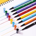 Фломастеры Deli EC156-12 ColoRun 12 цветов, пластиковая туба