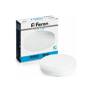 Лампа светодиодная Feron LB-452 LED 9Вт GX53 дневной таблетка