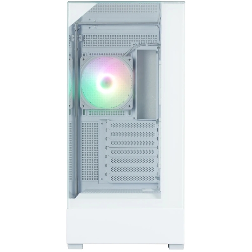 Компьютерный корпус ZALMAN P40 Prism Plus, ATX, белый, WINDOW, 3xCombo (3.5'' or 2.5