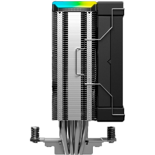 Устройство охлаждения(кулер) Deepcool AK400 Digital SE Soc-AM5/AM4/1200/1700/1851 черный 4-pin 19-28dB Al+Cu LCD 220W 812gr Ret (R-AK400-BKADMN-GJD)