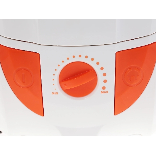 Пылесос Centek CT-2503 белый/оранжевый, 400/2000 Вт, уборка сухая, пылесборник мешок 2.5 л