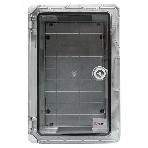 Бокс пластиковый с монтажной платой прозр. дверь EKF PROxima PBT65MP001 300х200х130 мм IP65