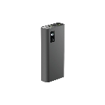 Портативный аккумулятор OLMIO QR-20, 20000mAh, 22.5W, QuickCharge3.0/PowerDelivery, LCD, серый