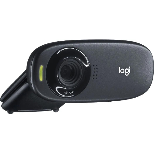 Веб-камера Logitech C310 HD 1280x720, 30 кадр/с, USB Type-A, микрофон (шумоподавление), автоосвещение, универсальное крепление