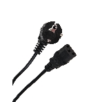 Кабель компьютер-розетка AOpen 1.8м 220V (EURO) VDE 3Gx0,5мм2 QUST ACE021-1.8M