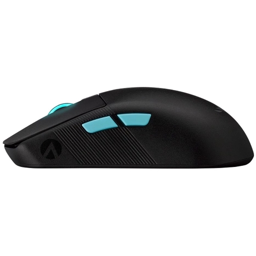 Мышь беспроводная/проводная ASUS ROG Harpe Ace Aim Lab Edition черный, 36000 dpi, радиоканал, Bluetooth, USB, кнопки - 5
