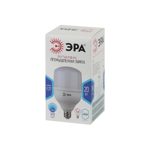Лампа светодиодная ЭРА STD LED POWER T80-20W-4000-E27