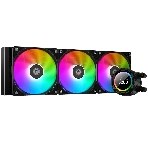 Система жидкостного охлаждения для процессора ID-COOLING SL360 XE черный 120мм алюминий+медь 1800rpm 30db 4-pin 350W