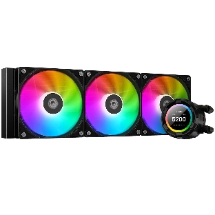 Система жидкостного охлаждения для процессора ID-COOLING SL360 XE черный 120мм алюминий+медь 1800rpm 30db 4-pin 350W