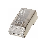 Коннектор VCOM RJ45 8P8C для FTP кабеля 5 кат. экранированные, 20 шт,
