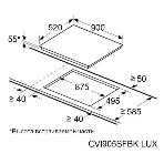Индукционная варочная панель Maunfeld CVI905SFBK LUX Inverter