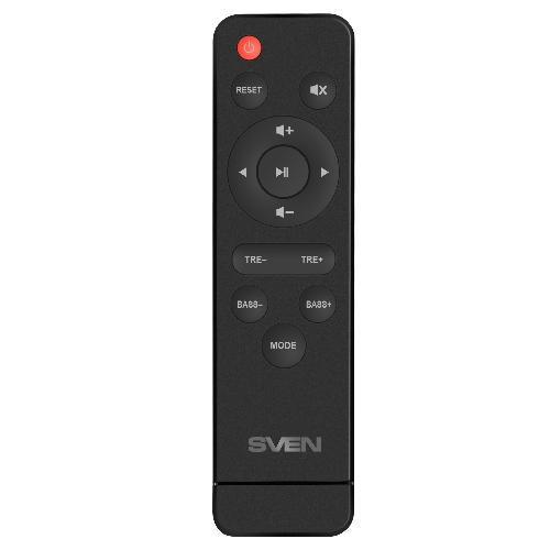 Акустическая система SVEN SPS-730 2.0 черные (2x25Вт, экокожа, USB/SD, пульт ДУ, Bluetooth)