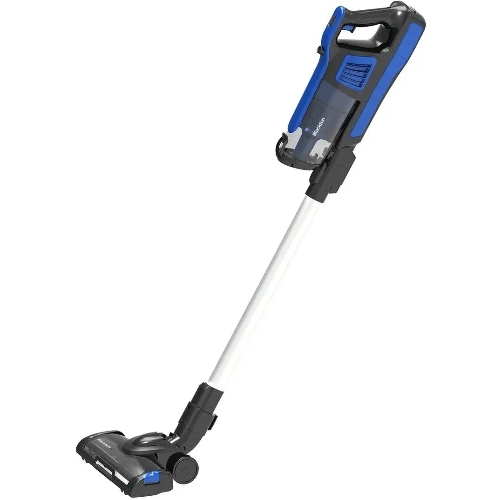 Пылесос вертикальный Blackton Bt VCA1401B черный/синий, питание от аккумулятора, 25 Вт, уборка сухая, пылесборник 0.6 л, работа от АКБ max 40 мин